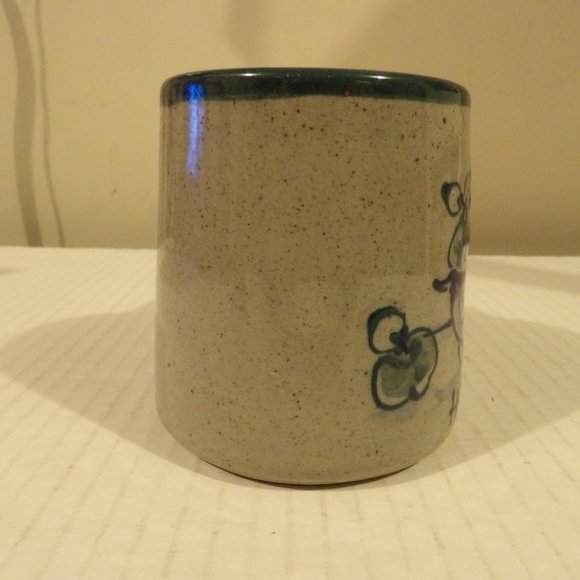 + Great Bay Pottery 4" Blue Green Gray Harvard 14oz. Coffee Mug - Picture 2 of 6